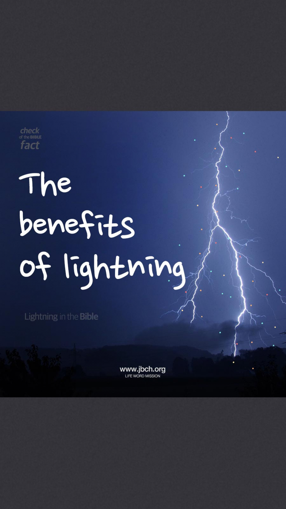 The Benefits Of Lightning 